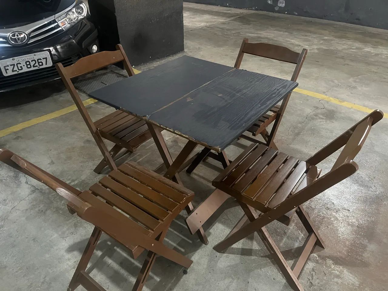 Conjunto mesa e cadeira de boteco - Foto 3