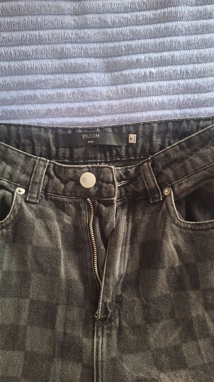 Calça youcom quadriculada - Foto 2