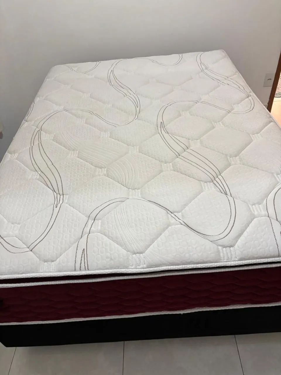 Cama box  colchão e base separado  - Foto 5