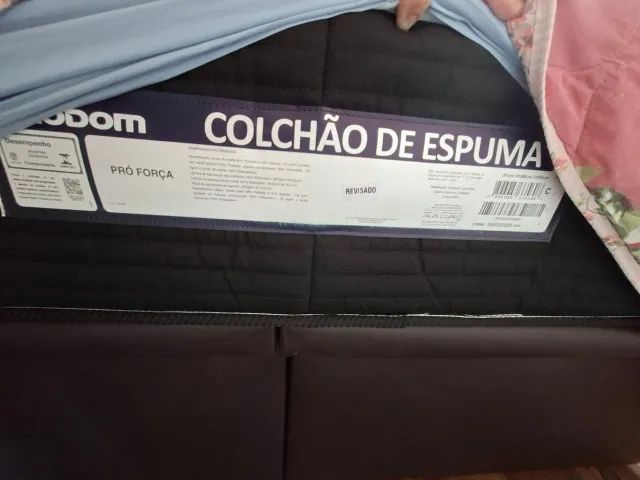 CAMA BOX BAU E COLCHÃO ORTOBOM (disponível a partir de 20/10) - Foto 2