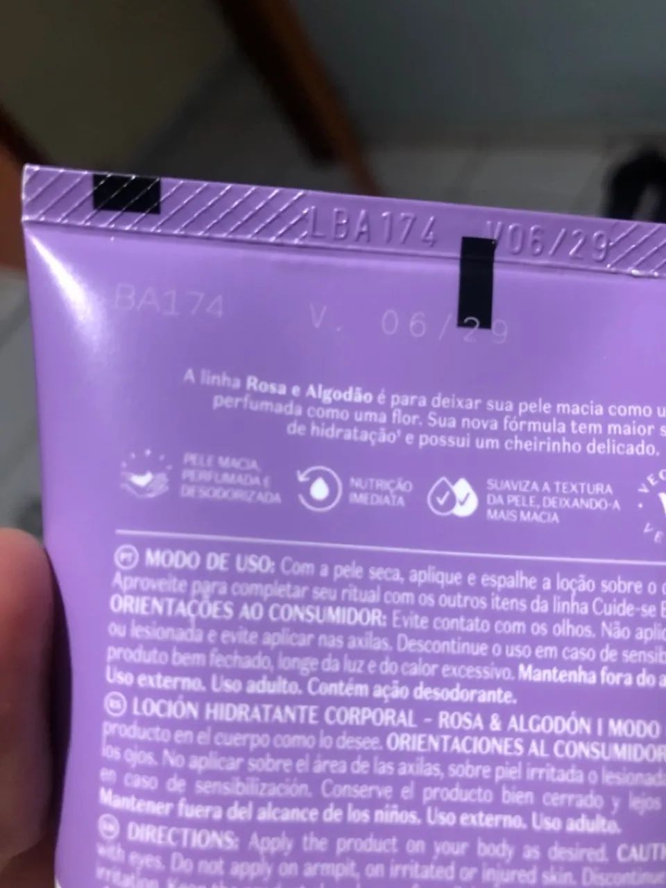 Boticário - Cuide-se bem rosa e algodão  - Foto 2