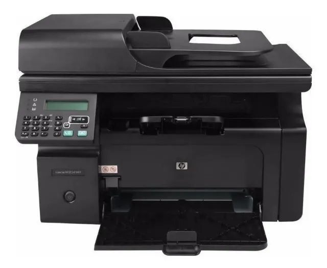 Impressora multifuncional monocromática HP LaserJet Pro M1212 - Usada