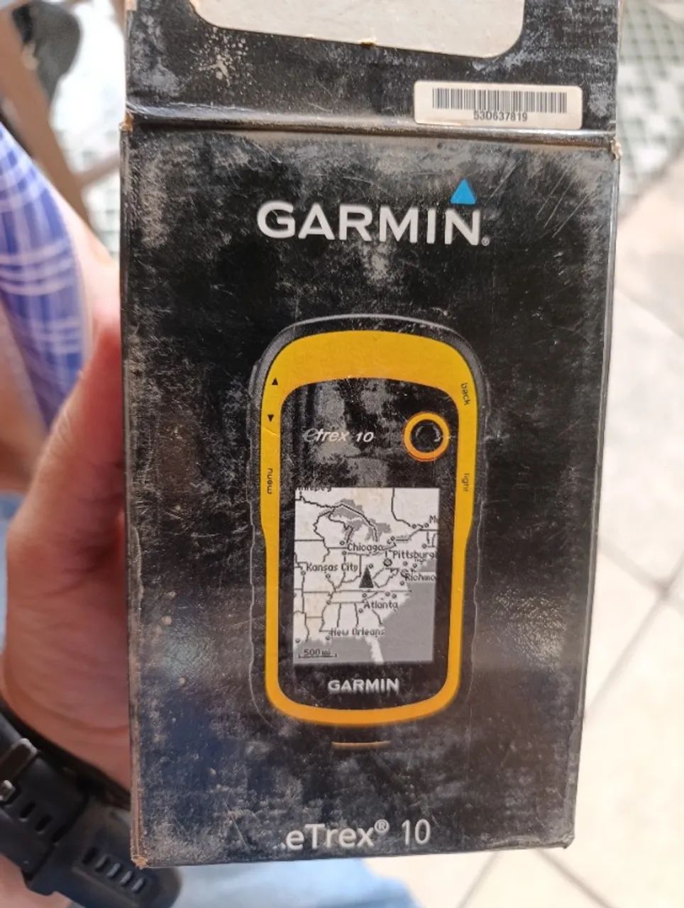 GPS eTrex 10 na caixa - Foto 5