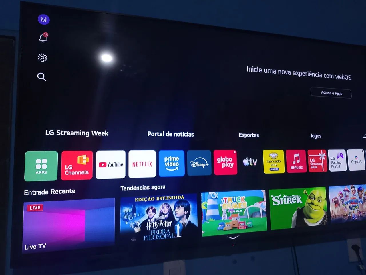 Smart tv LG 60 polegadas 