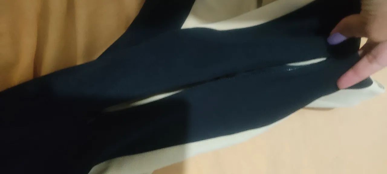 Vestido creme e preto da Marisa  - Foto 4
