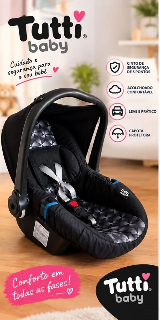 Bebê Conforto Tutti Baby - Foto 2