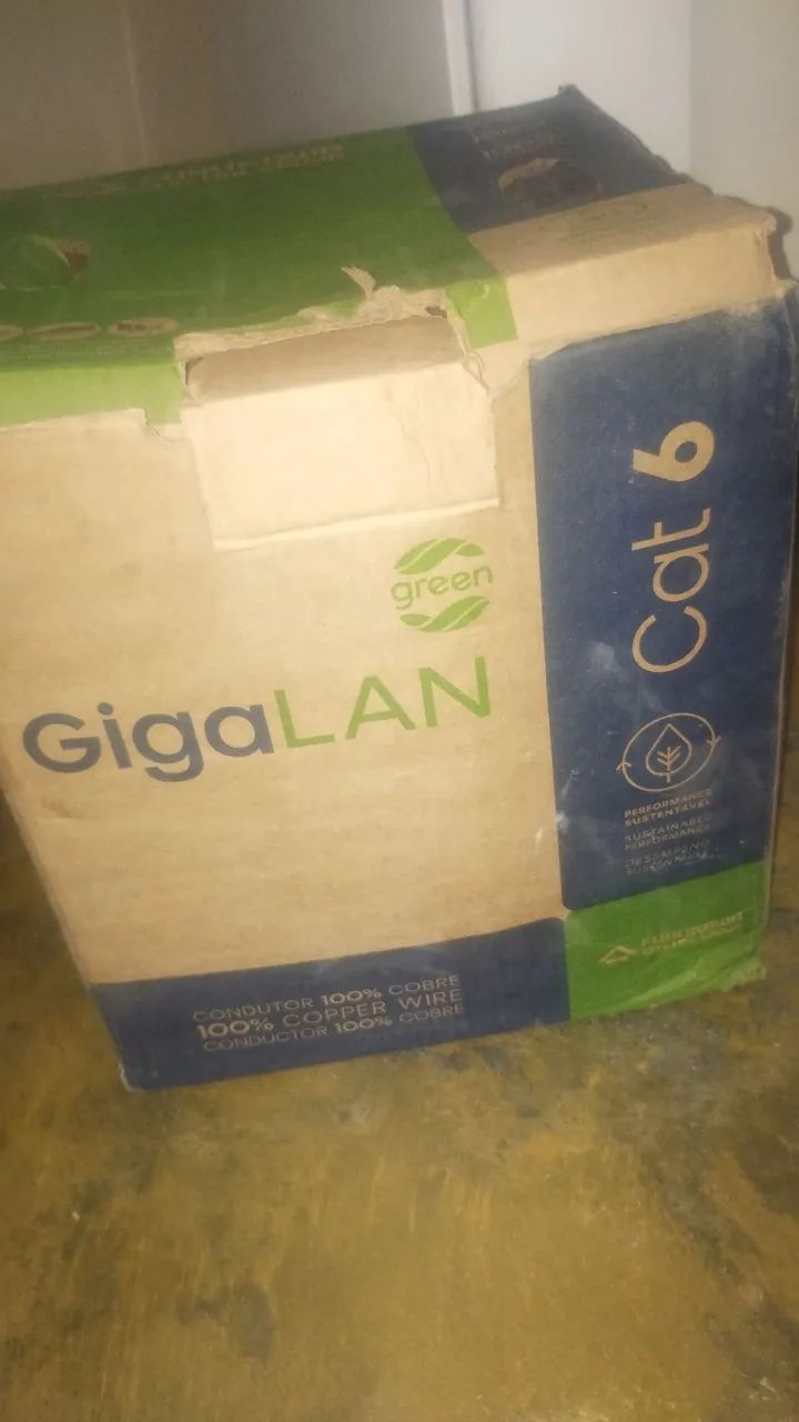Cabo de rede cat. 6 Gigalan  1.100 reais - Foto 3