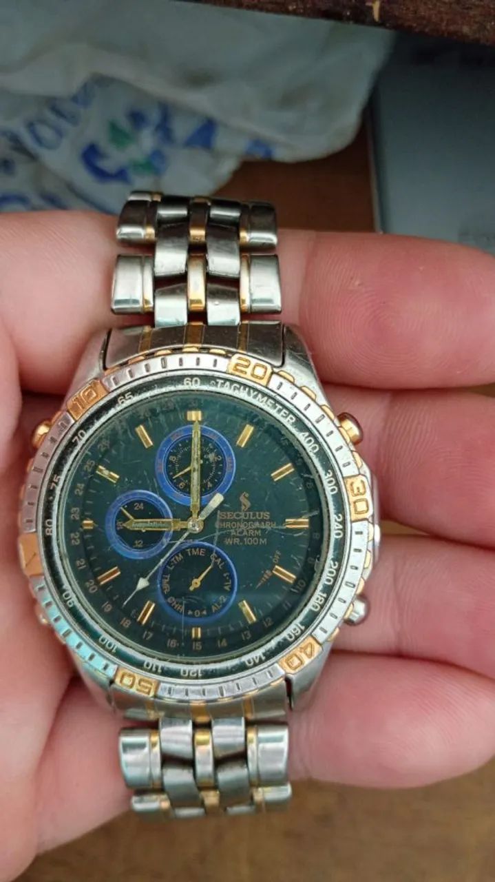 Relógio Seuculus chronograph 