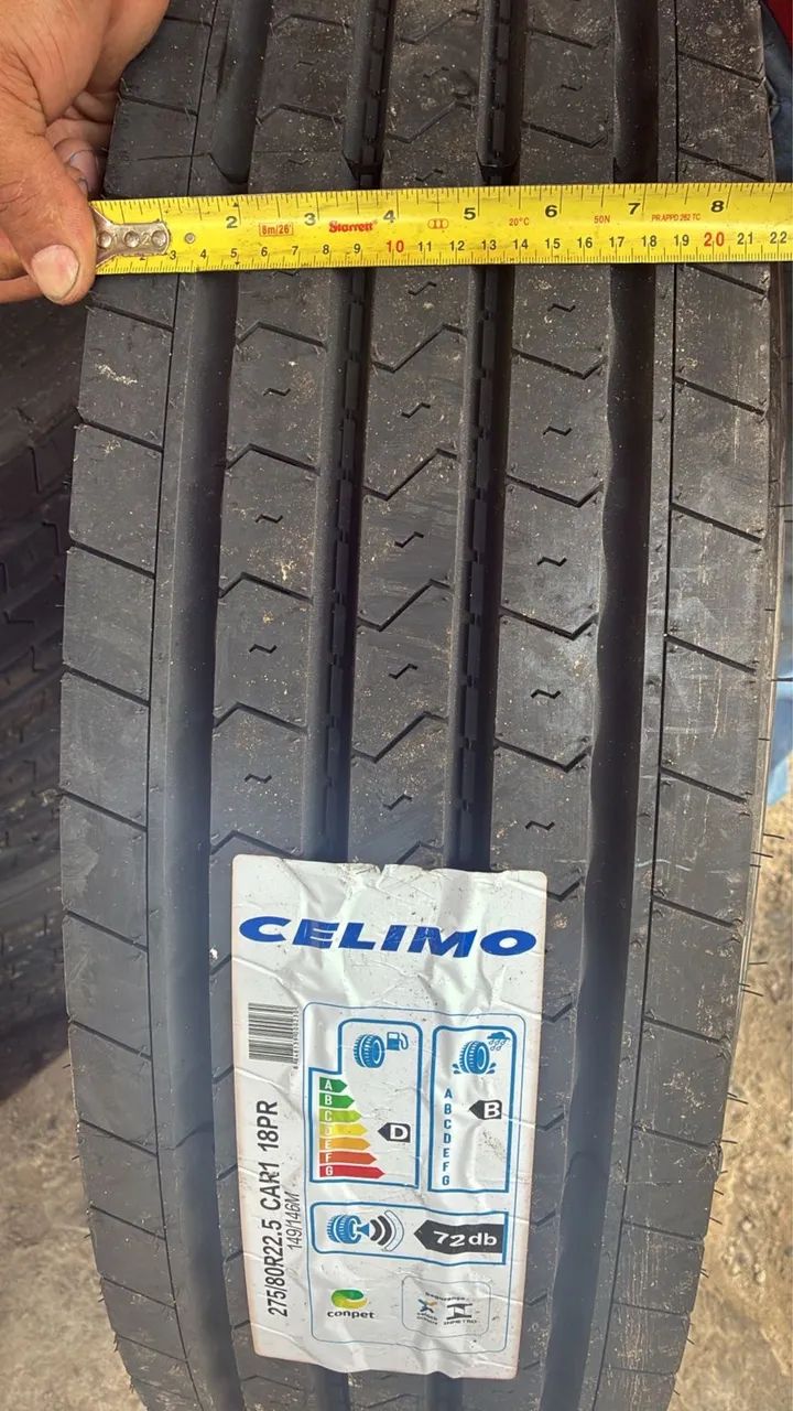 Pneu 275/80R22,5 CELIMO  18 LONAS - Foto 2