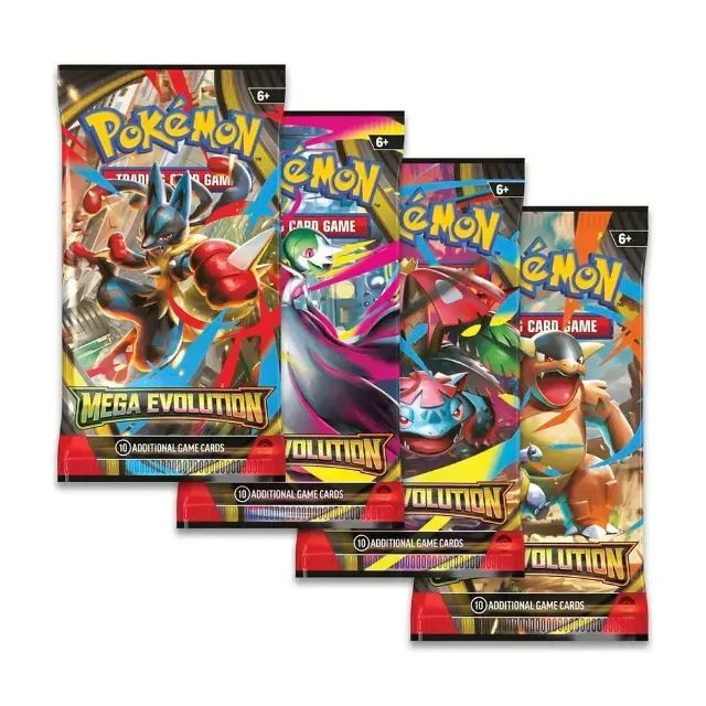 Pokémon TCG, Blister Unitário com 6 Cartas, MegaExpansão - Hobbies