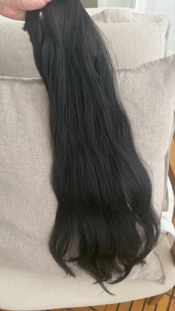Cabelo brasileiro virgem 