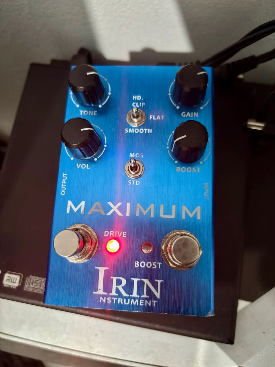 Pedal Overdrive com Boost Maximum Irin - Foto 2
