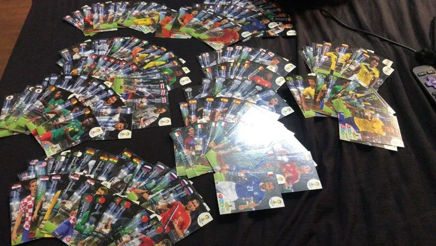 Super Lote de Cards 2014 Com 200 Base Diferentes