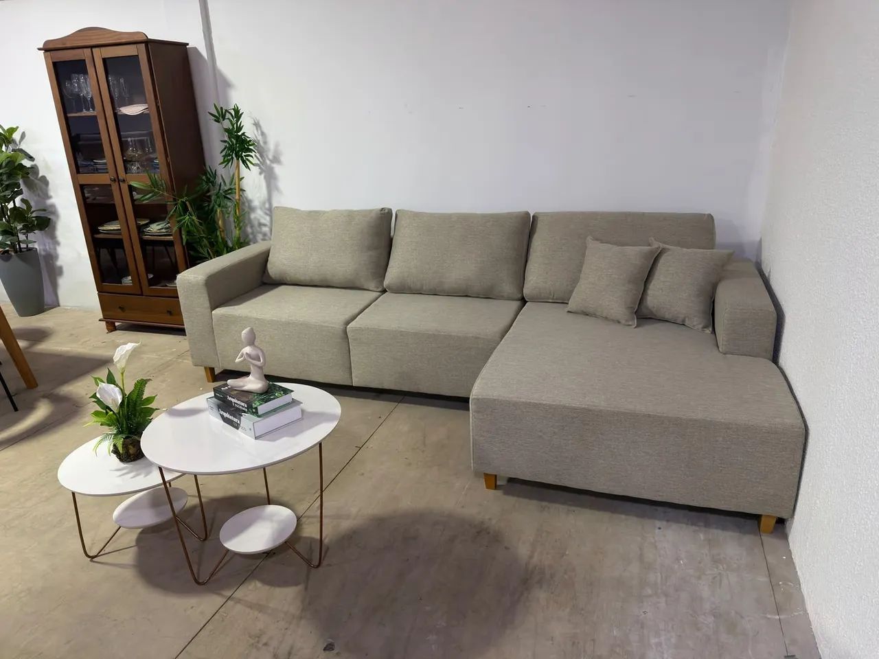 Sofá retrátil reclinável com espuma D33 2.90m