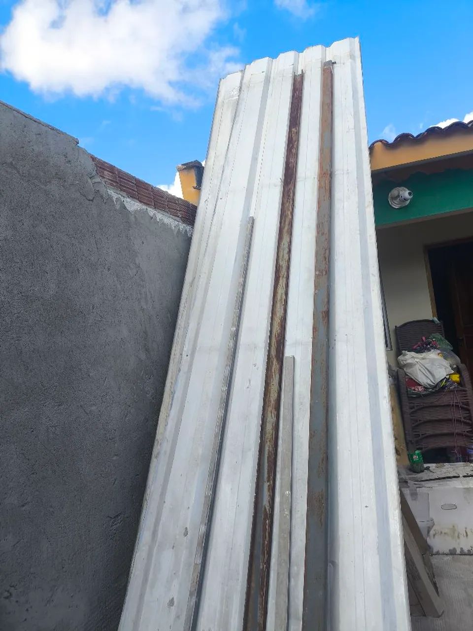 Telhas de alumínio 