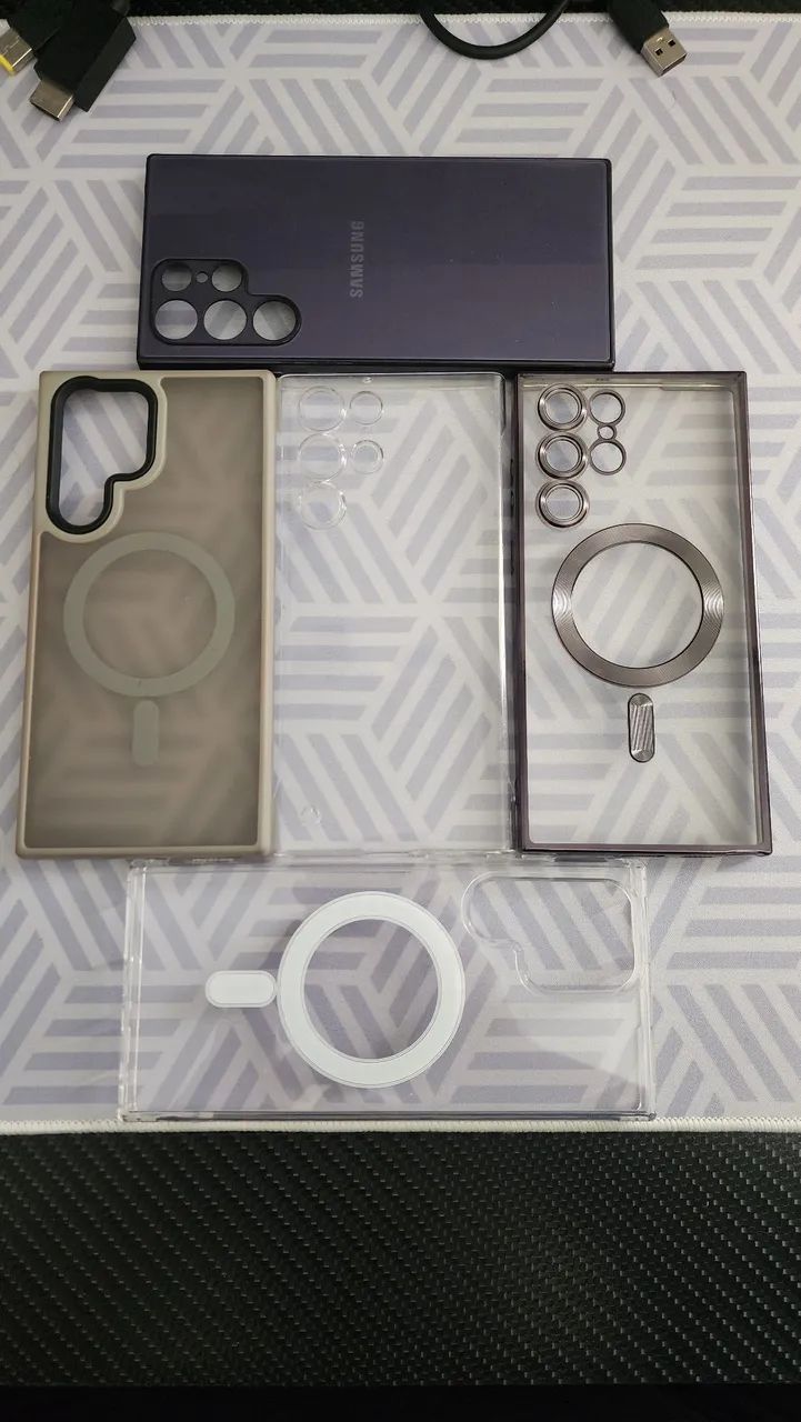 Capas Samsung Galaxy S22 Ultra (kit com 5)