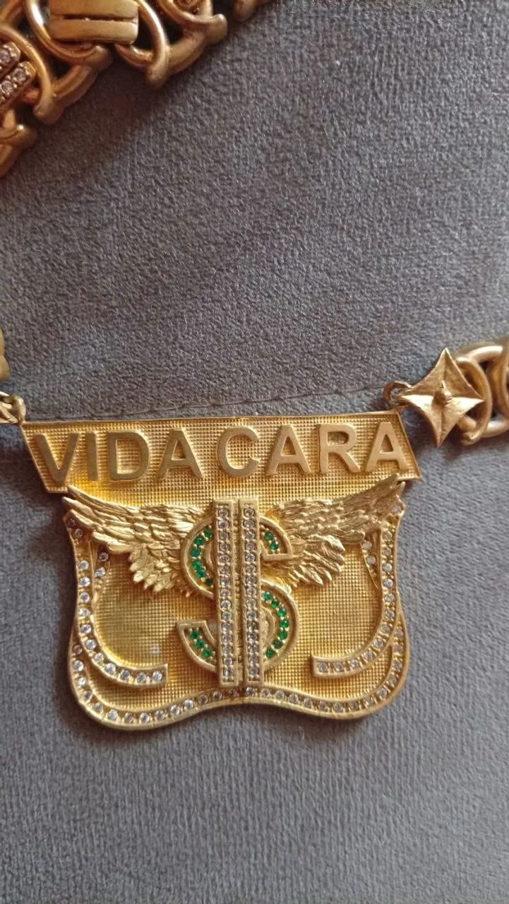 Cordão de moeda antiga  - Foto 3