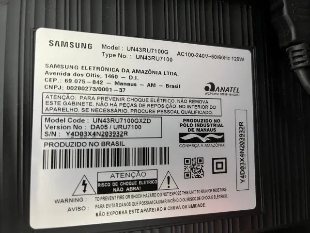 Smart TV Samsung 43 polegadas 4K UHD - Foto 2