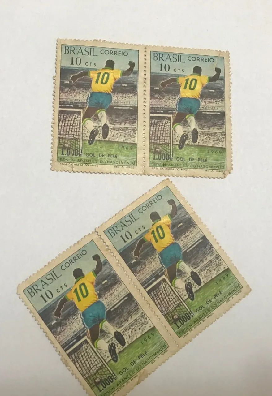 Selos 1000º Gol de Pelé