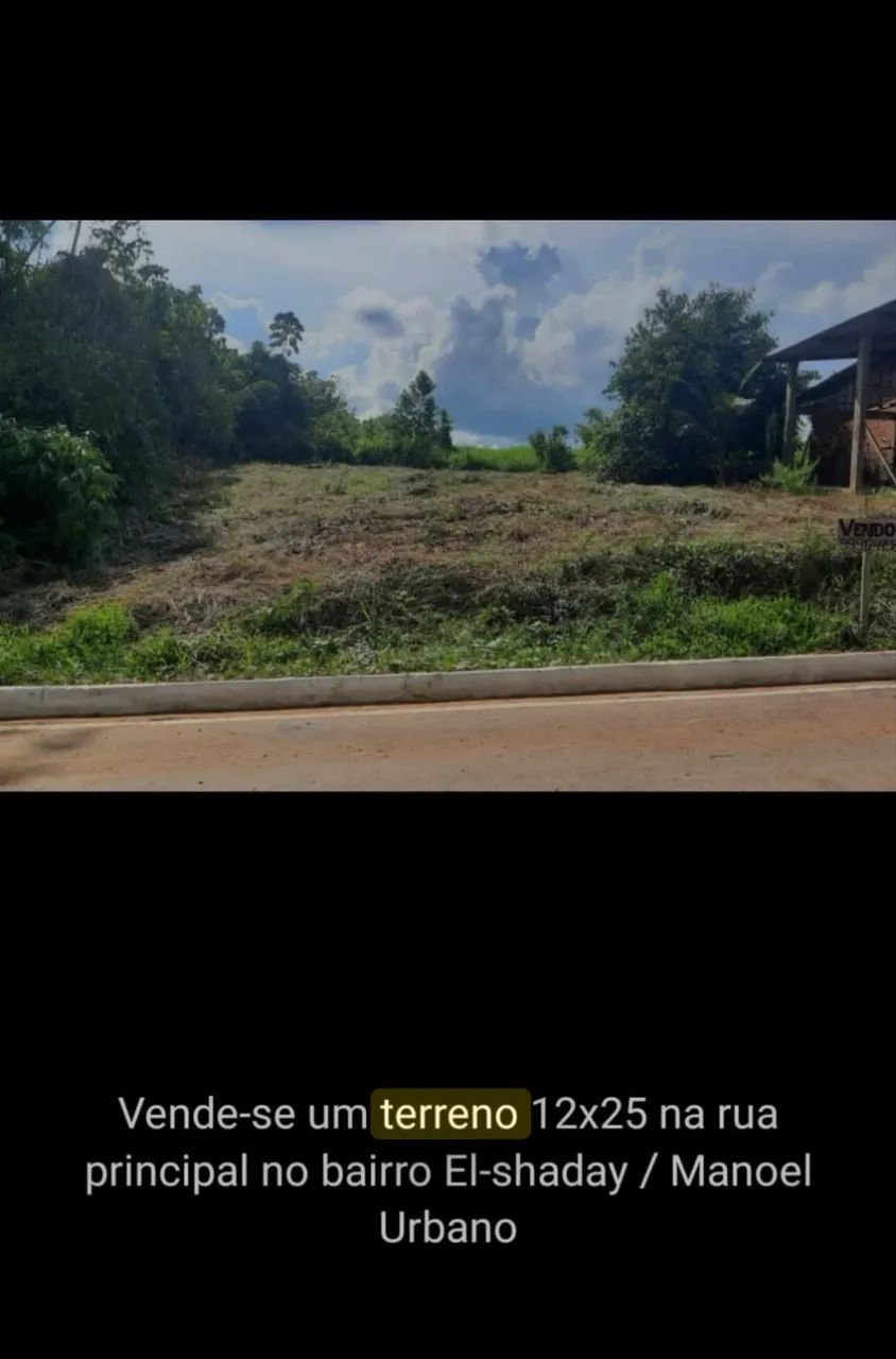 Terreno Bairro El Shaday