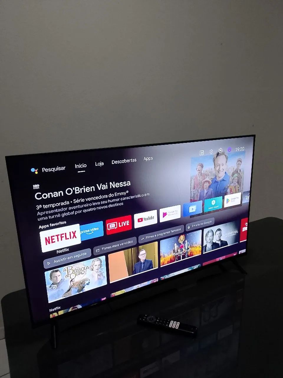 TV TCL SEMP, 4K, COMANDO DE VOZ, CONTROLE ORIGINAL, 43 POLEGADAS, TODA PERFEITA, SEMI NOVA - Foto 2
