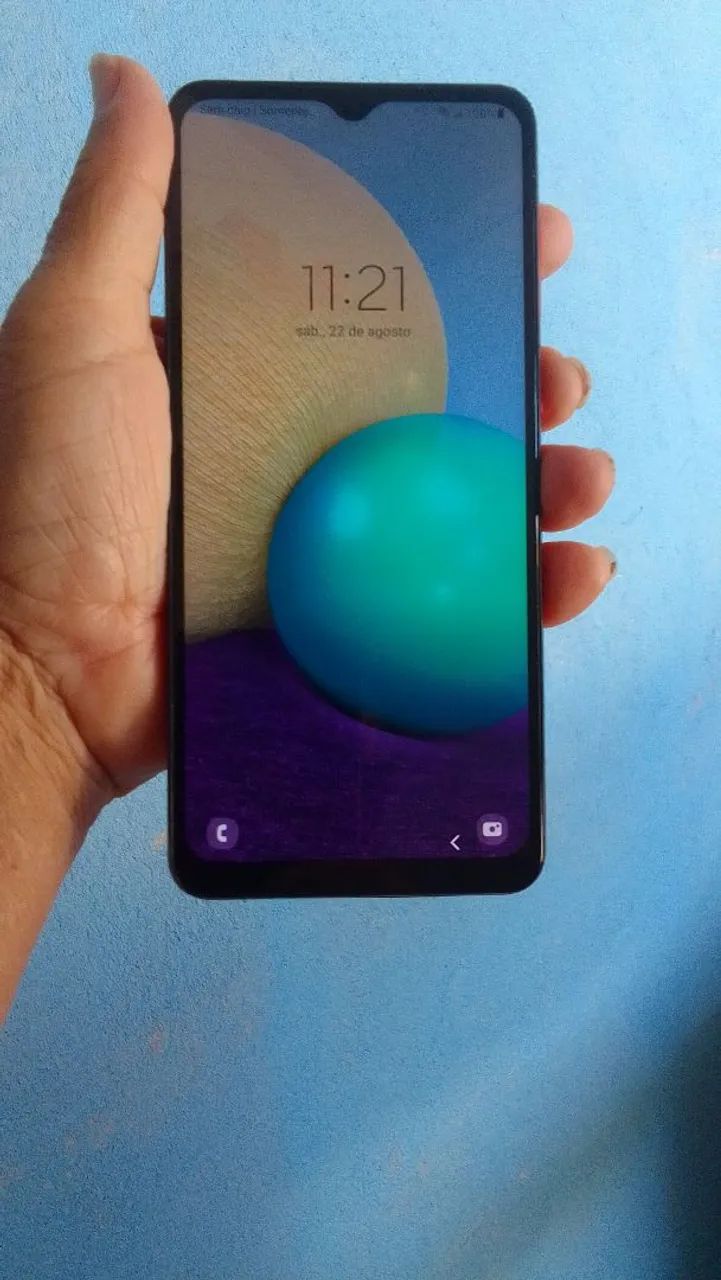 Celular A02 com 32GB todo filé valor 250 - Foto 2