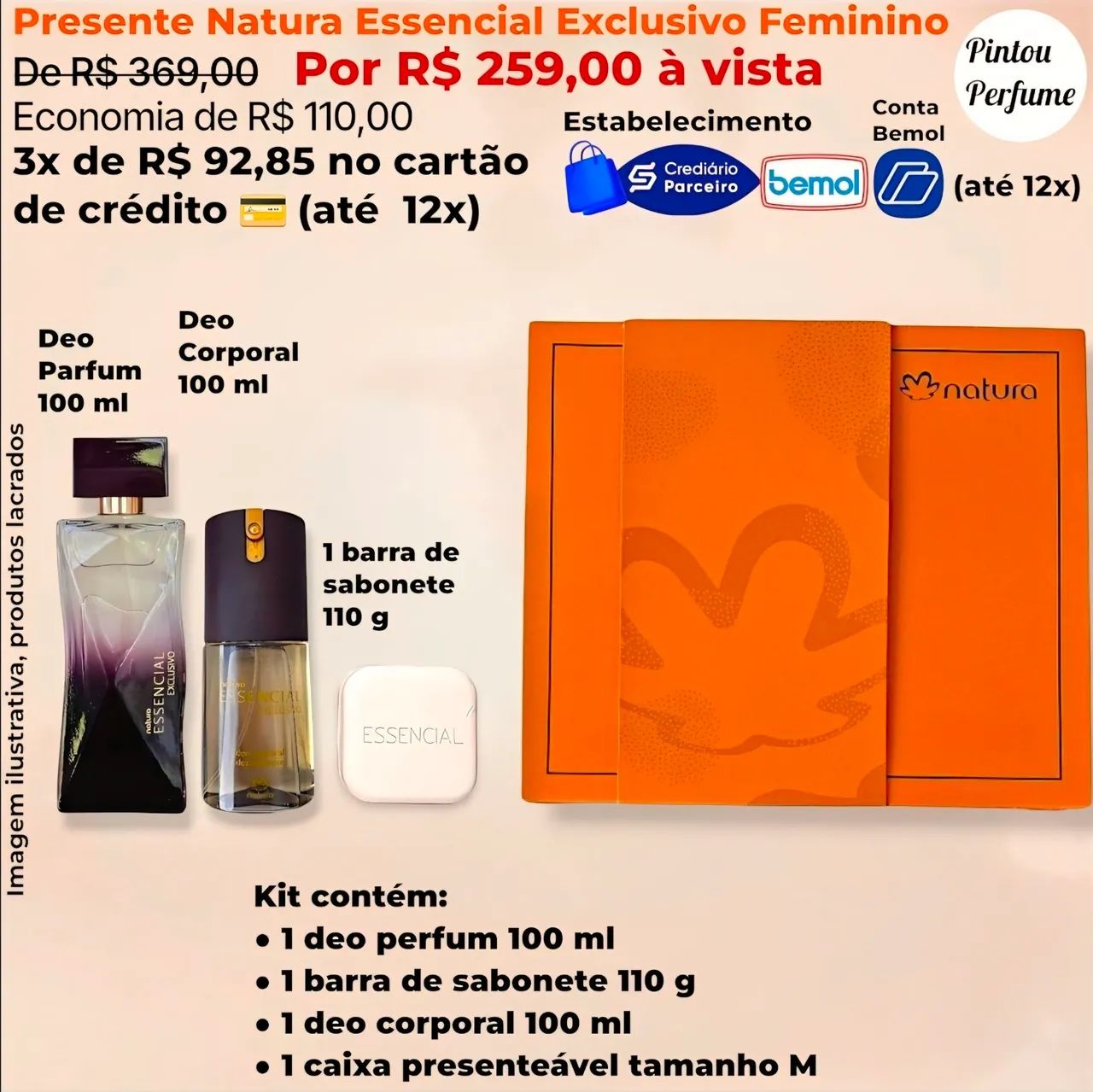Kits Essencial Natura em Promoção - Foto 4
