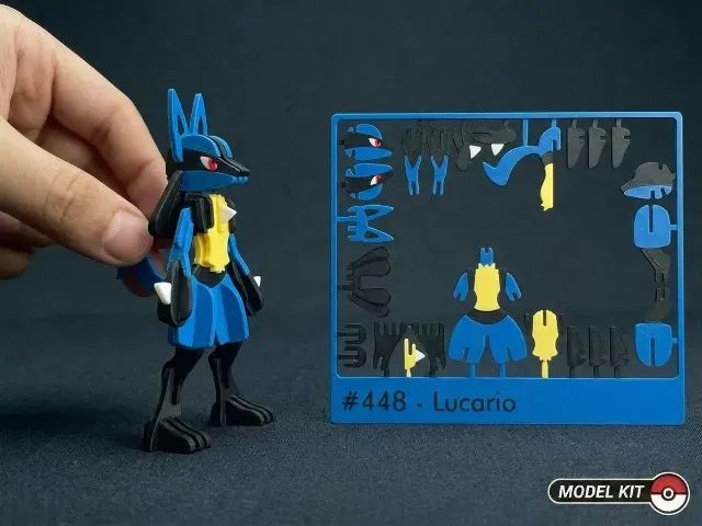 Pokemon #448 - Cartão de kit Lucario - Foto 2