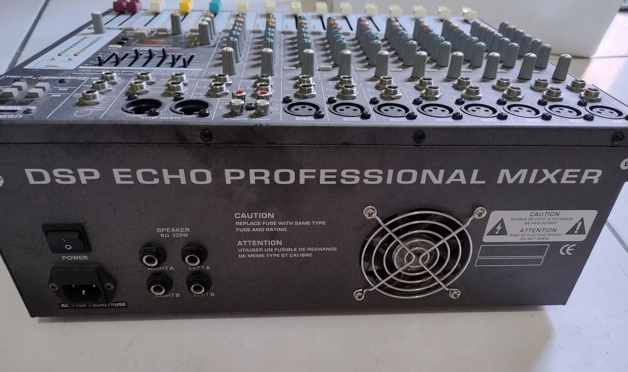 Mesa de Som Profissional Ecopower EP-1604 - Foto 5