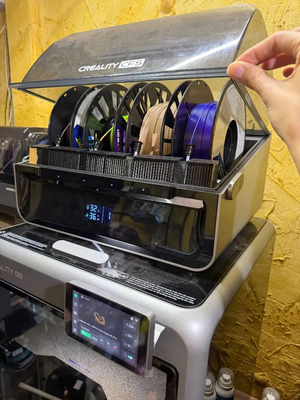 Impressora 3D Creality K2 Combo Nivelamento Automático Bivolt  - Foto 5