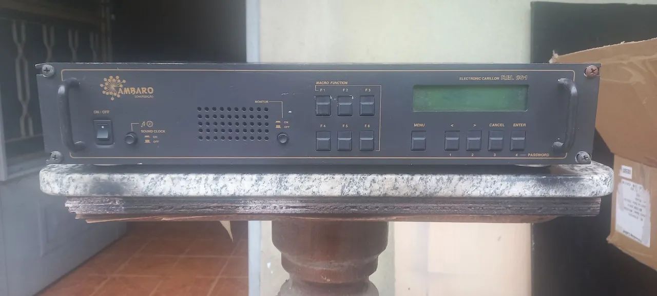 RELÓGIO CARRILHAO ELETRÔNICO 