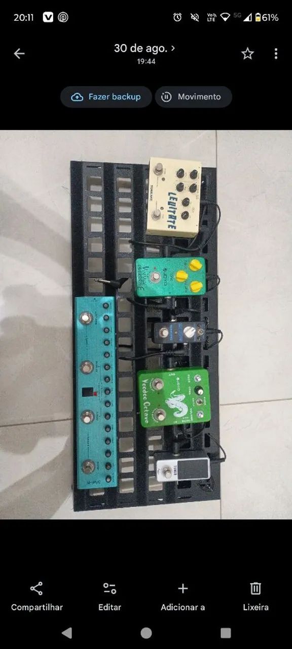Pedal board com pedais ou unidade  - Foto 2
