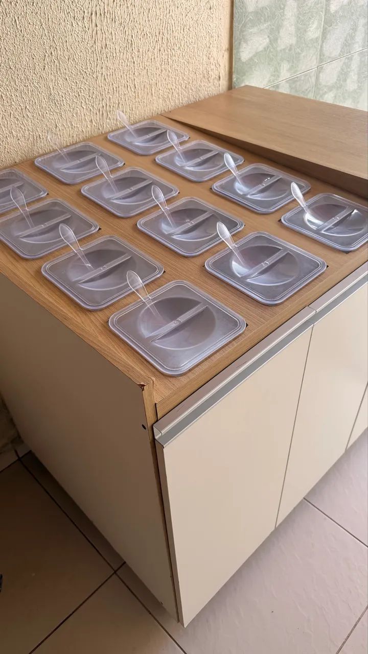 Bancada para acompanhamentos de açaí ou sorvete - Foto 4