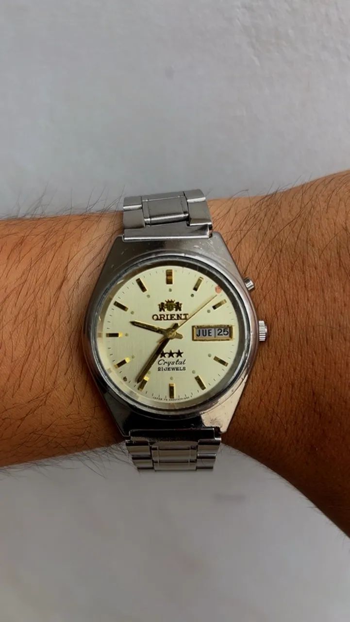 Orient três estrelas automático - REVISADO - Foto 3