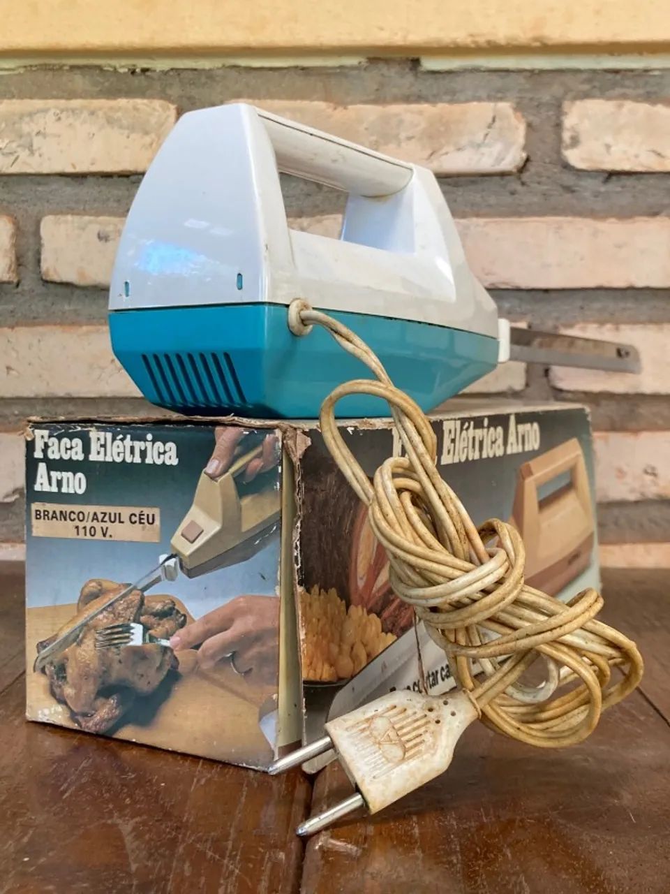Faca elétrica, marca ARNO anos 80 - Foto 4