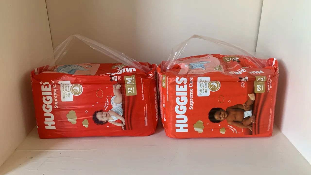 Fraldas Huggies 