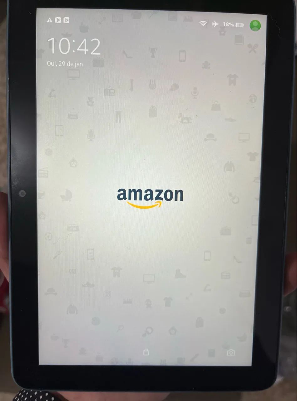 Tablet Amazon Fire HD 8 polegadas impecável  - Foto 2