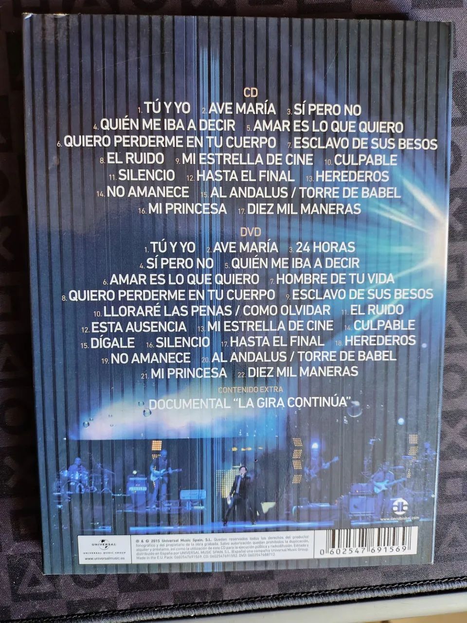 David Bisbal Tu y yo CD e DVD  - Foto 2