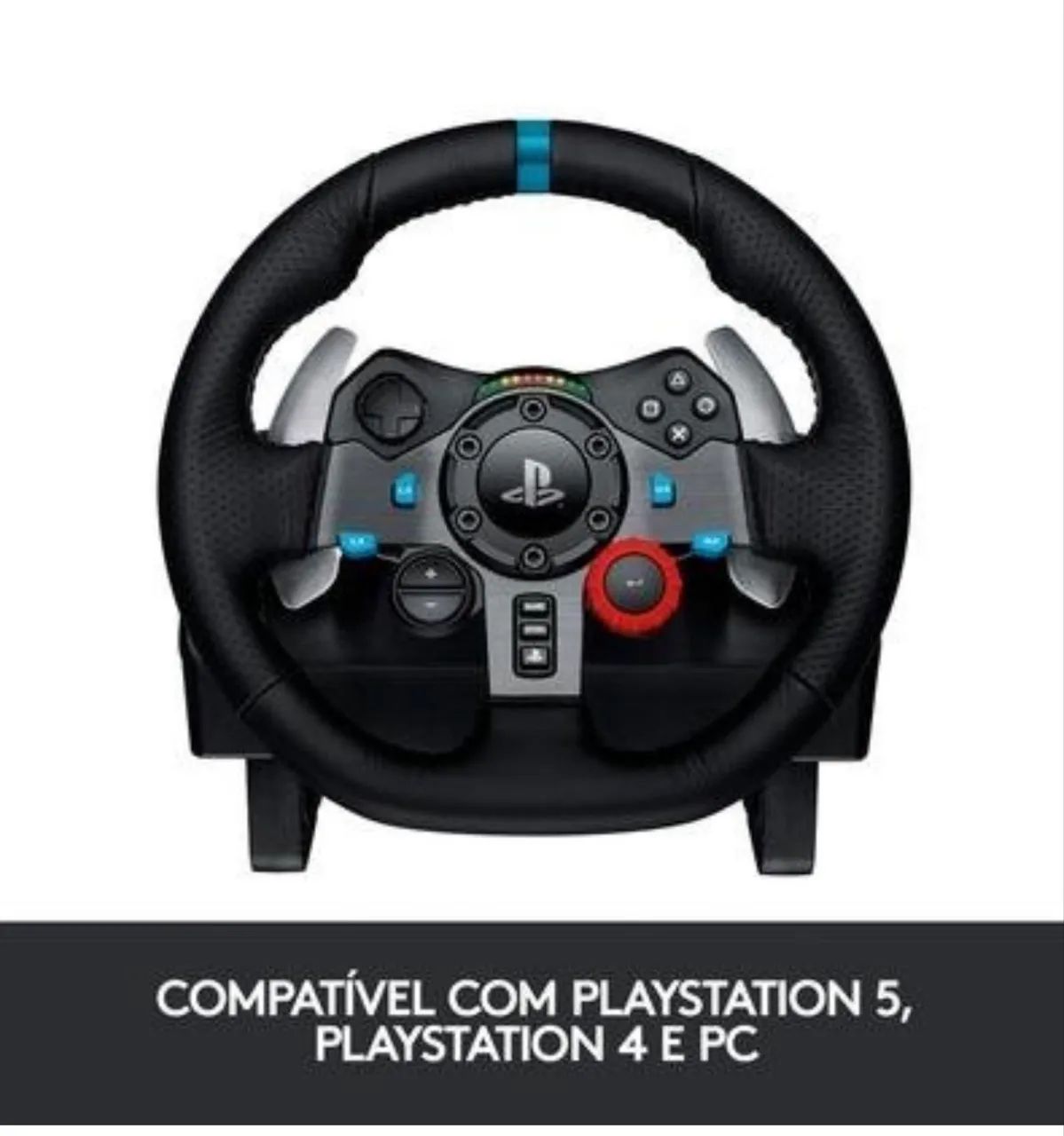 Volante Logitech G29 Driving Force PS5, PS4, PS3 e PC - Foto 2