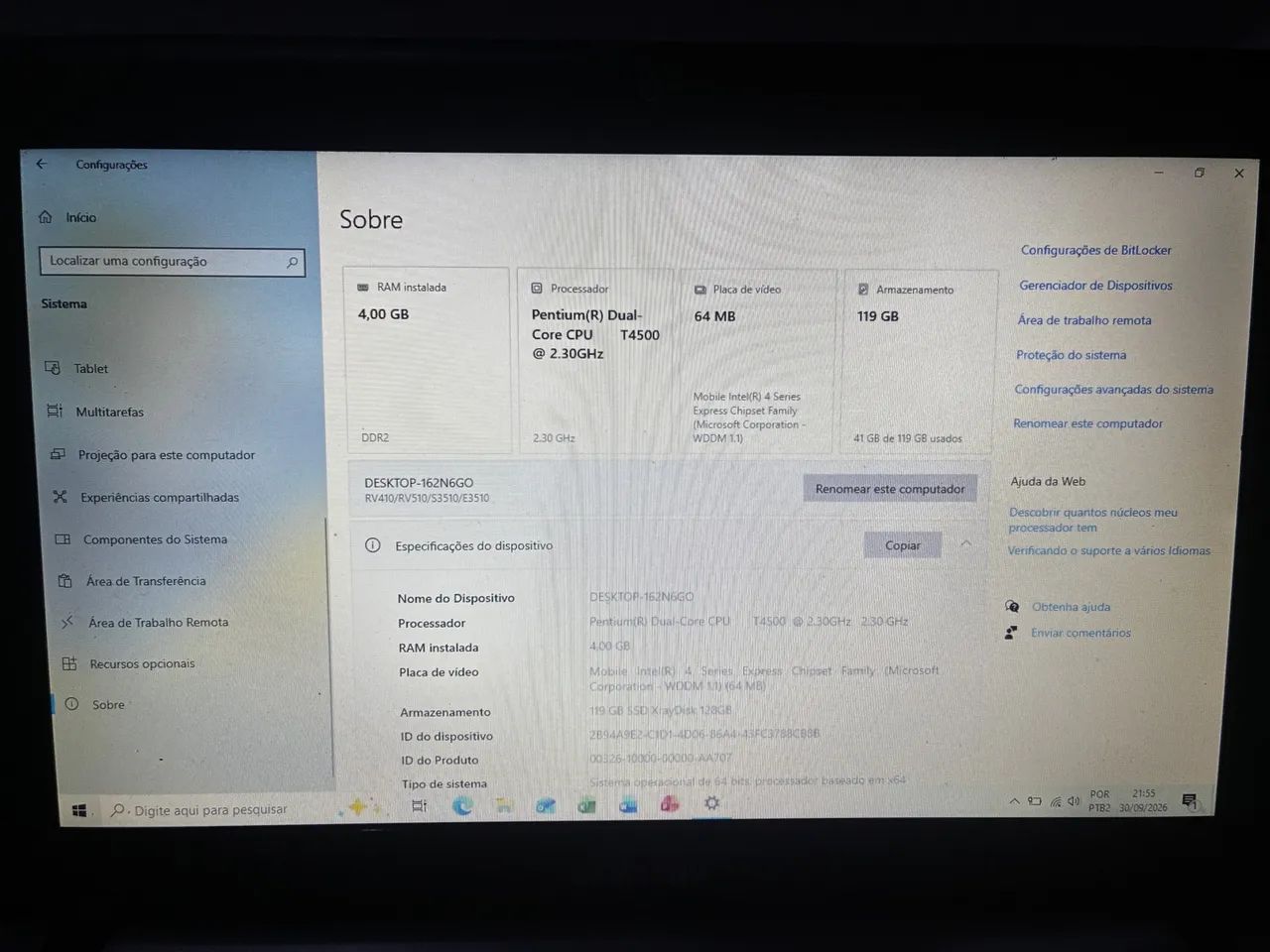 Notebook Samsung - SSD - Em ótimo estado - Foto 3