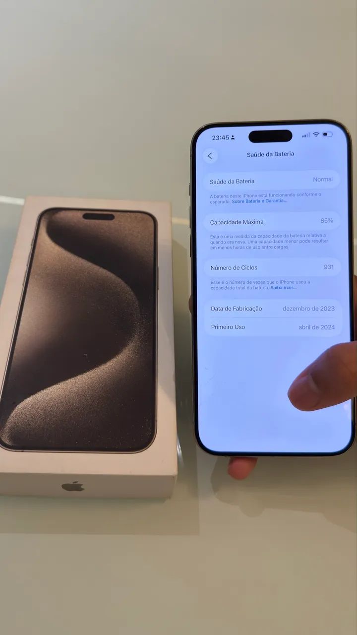 iPhone 15 pro Max 256gb na nota  - Foto 3