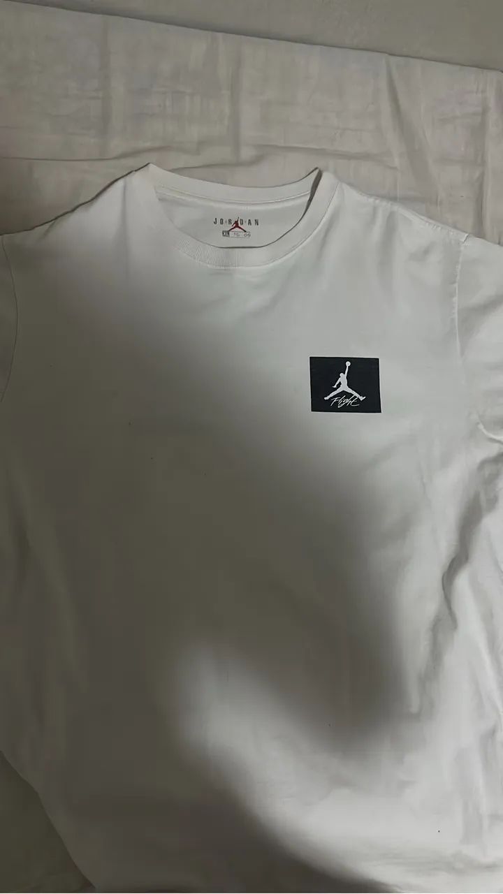 Camiseta Nike Jordan Branca Original 