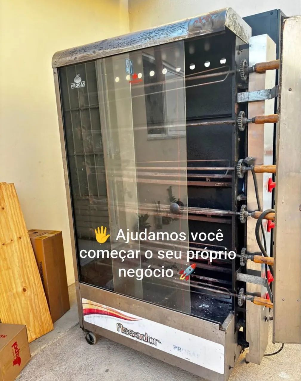 Máquina de assar frango para o seu negócio  - Foto 2