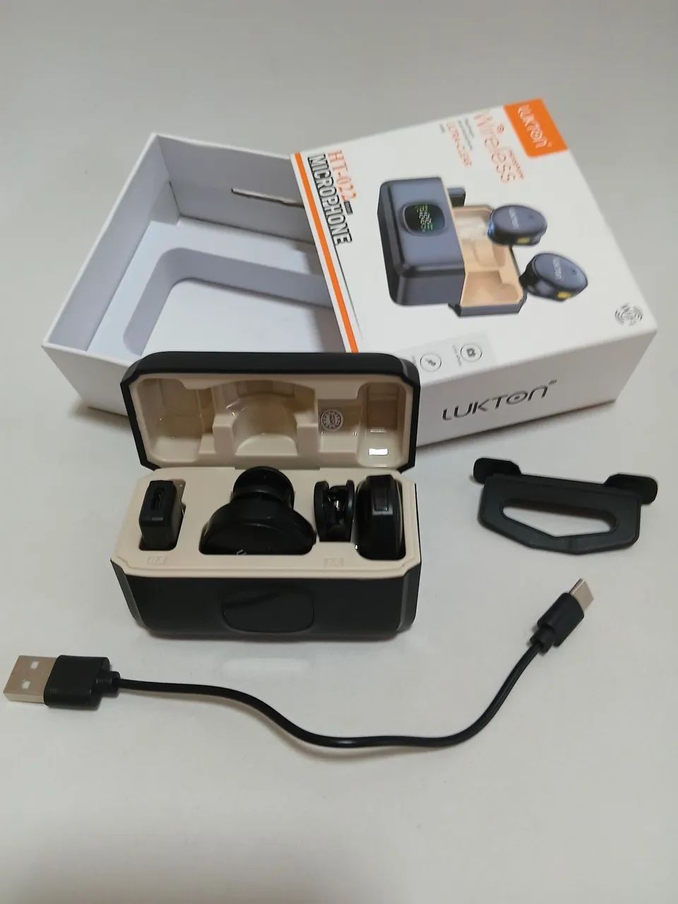 Microfone lapela sem fio para IPhone  - Foto 4
