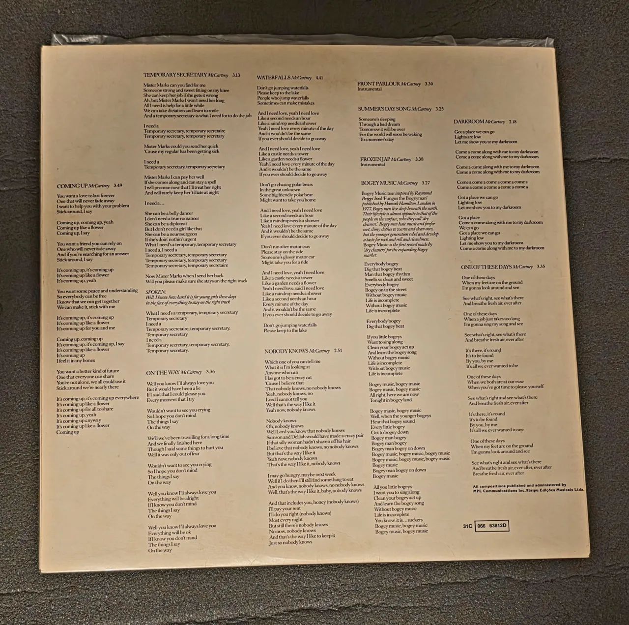 Disco de vinil  (LP) Paul McCartney - McCartney II - Foto 5