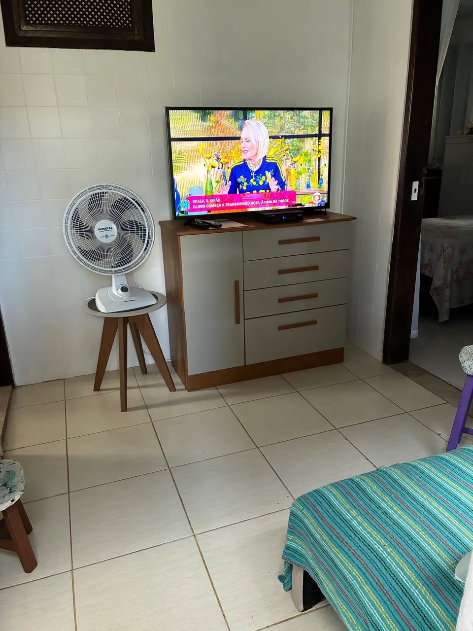 Casa 1 quarto, mobiliada, rua fechada, segurança 24 h, em Vilas Atlântico  - Foto 5