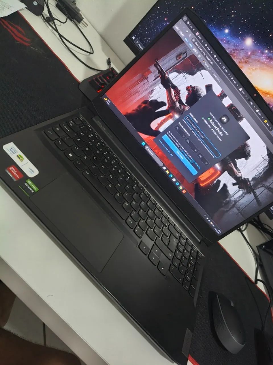Notebook Lenovo Ryzen 7 e RTX3060 - Foto 2