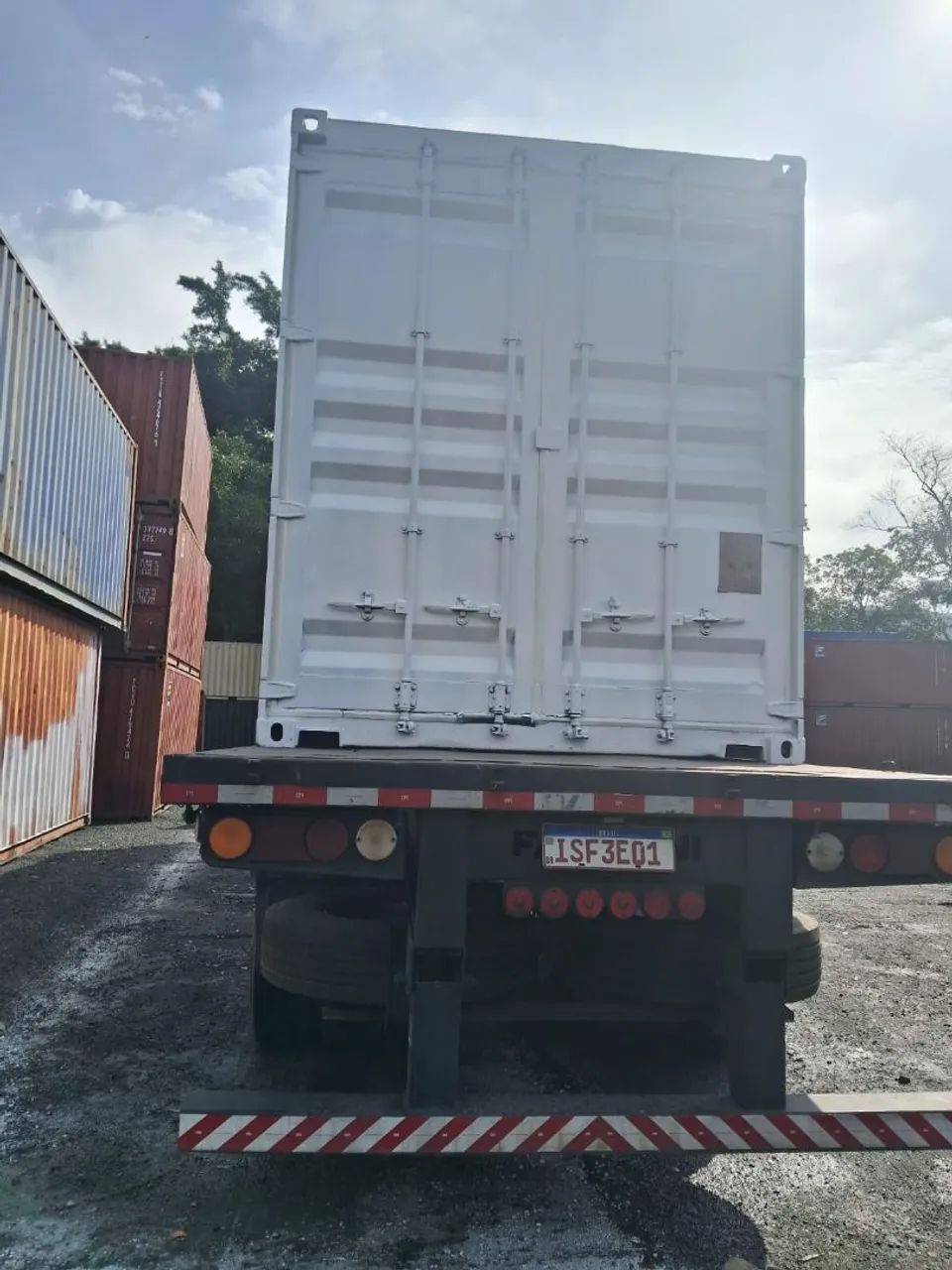 Container 40 pés HC Reformado e Pintado  - Foto 3