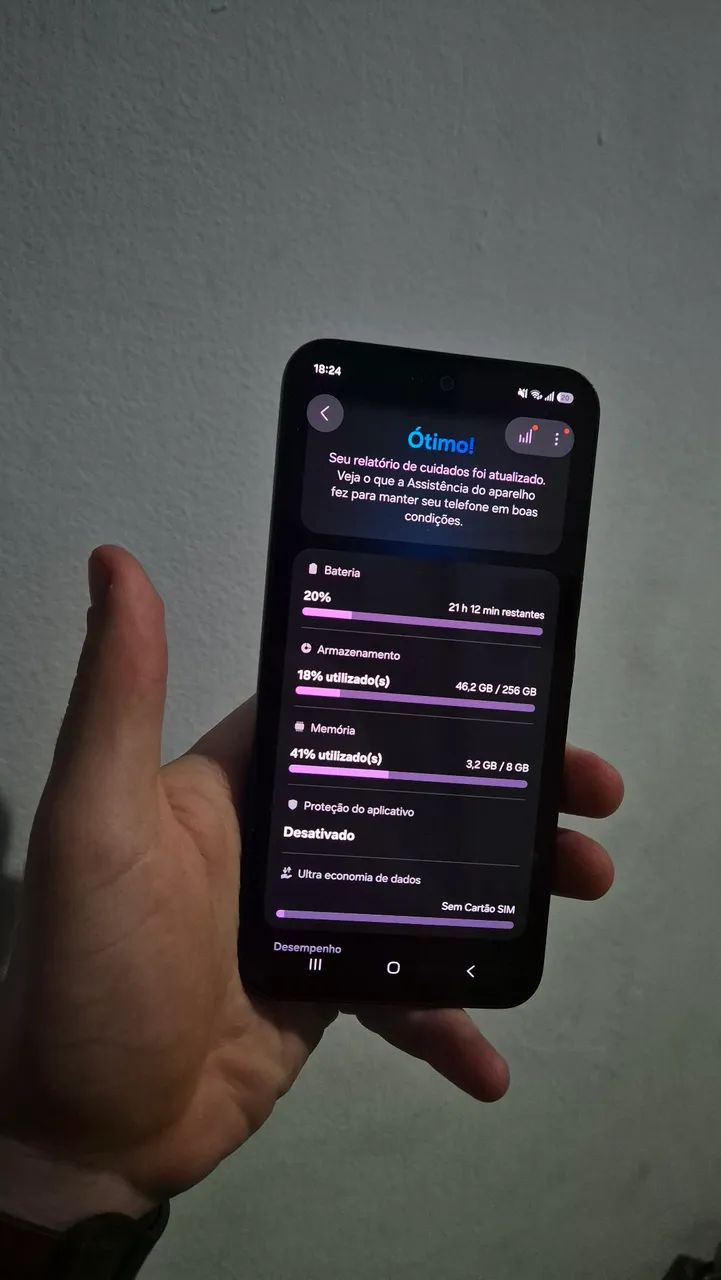 Galaxy A54 IMPECÁVEL 256gb - Foto 3