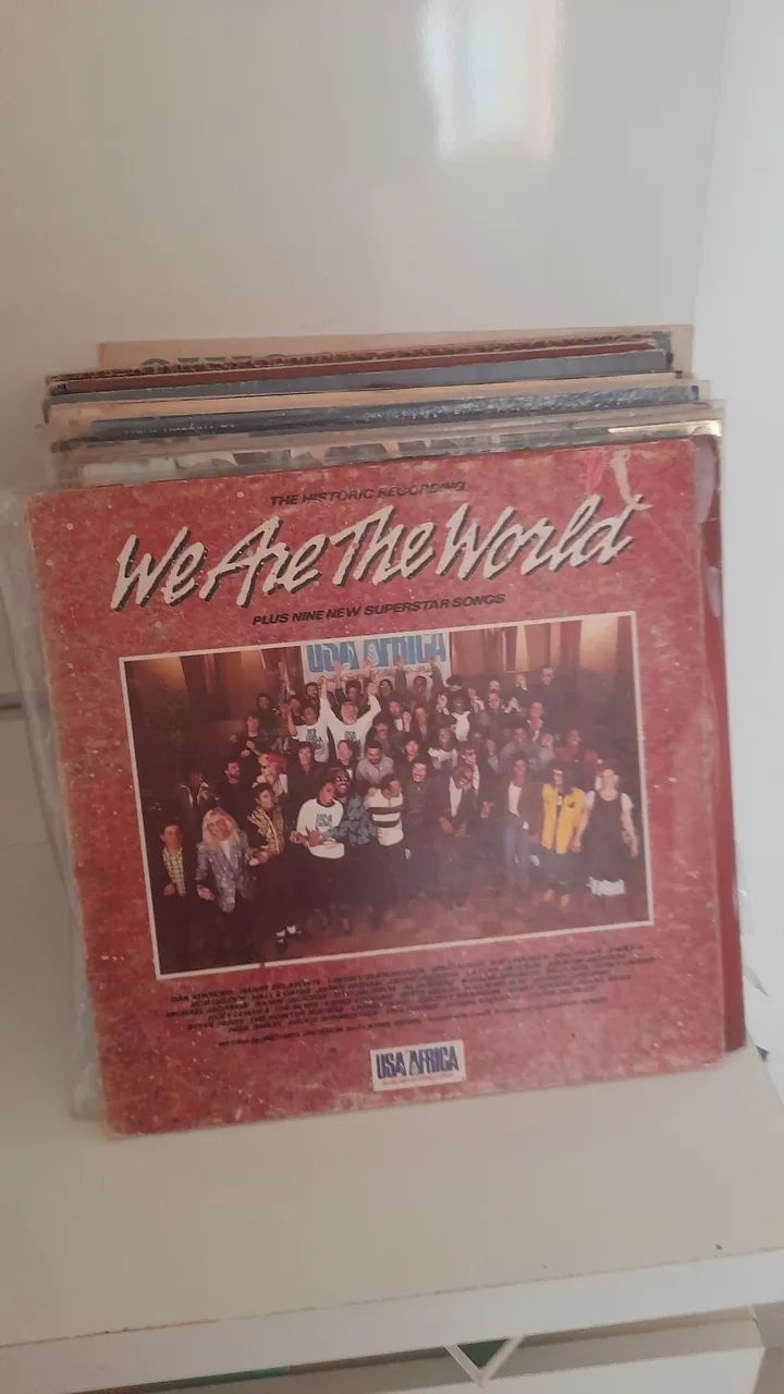 Usa for Africa - vinil Michel jackson